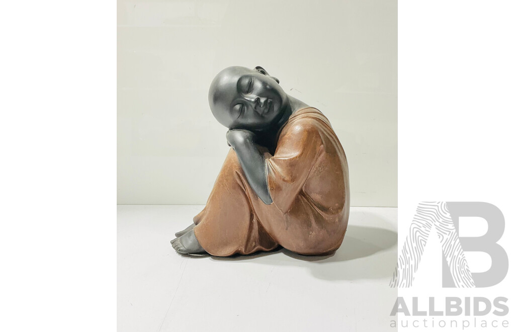 Composite Statue of a Young Monk