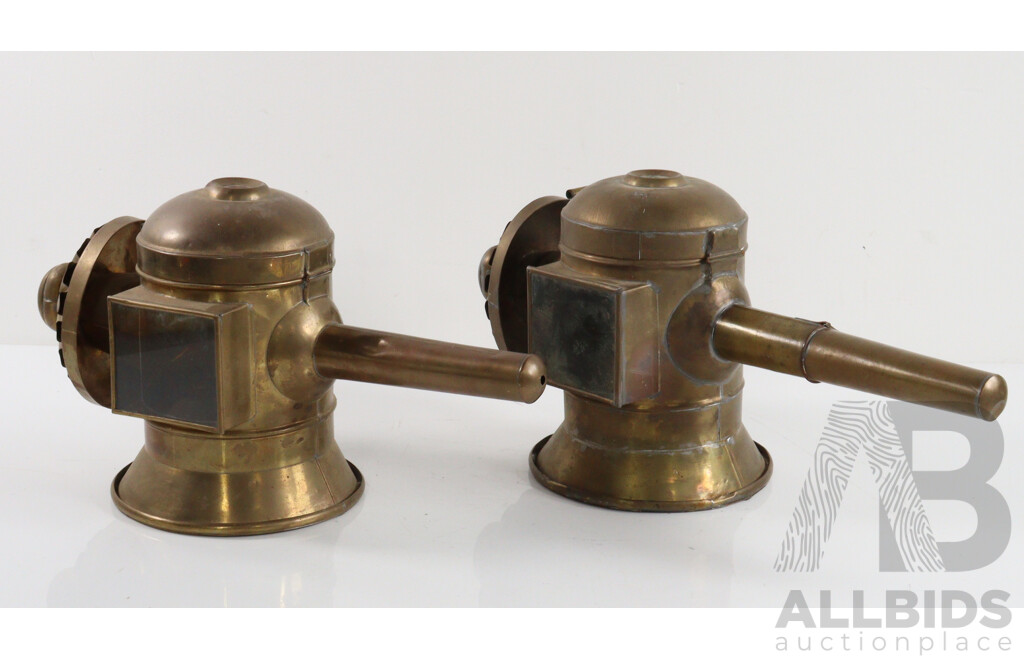 Pair of Reproduction Carriage Lanterns
