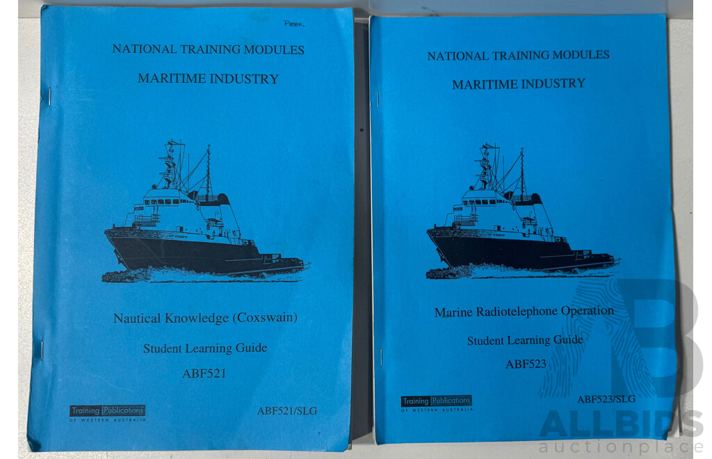 National Maritime Industry Training Modules - ABF523 & ABF521
