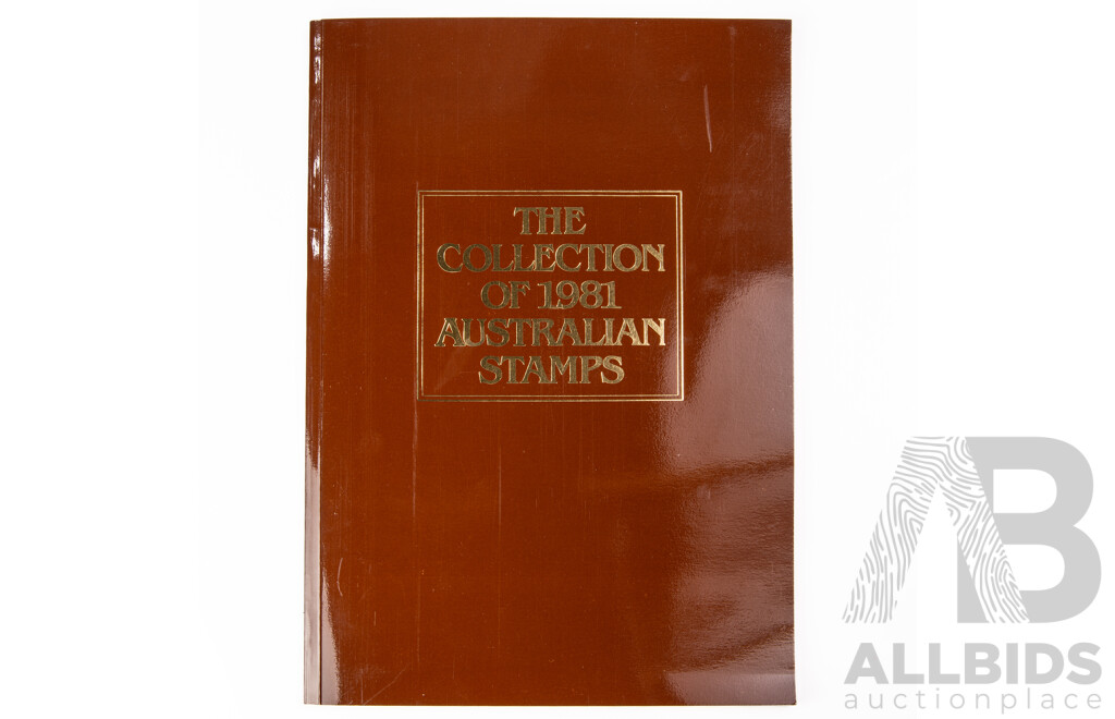 Australian 1981 Annual Stamp Album