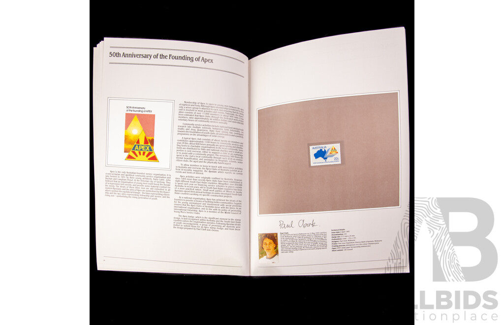 Australian 1981 Annual Stamp Album