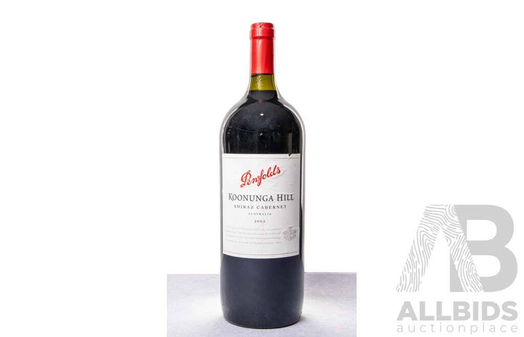 Penfolds Koonunga Hill Shiraz Cabernet Vintage 2003 Magnum
