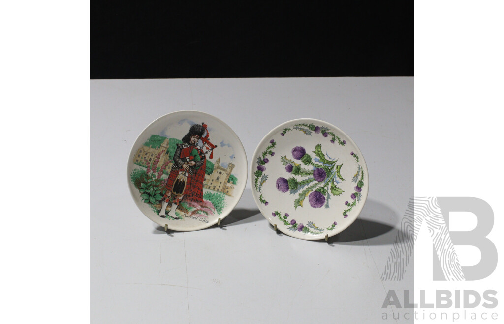 Pair of Highland China Tea Plates