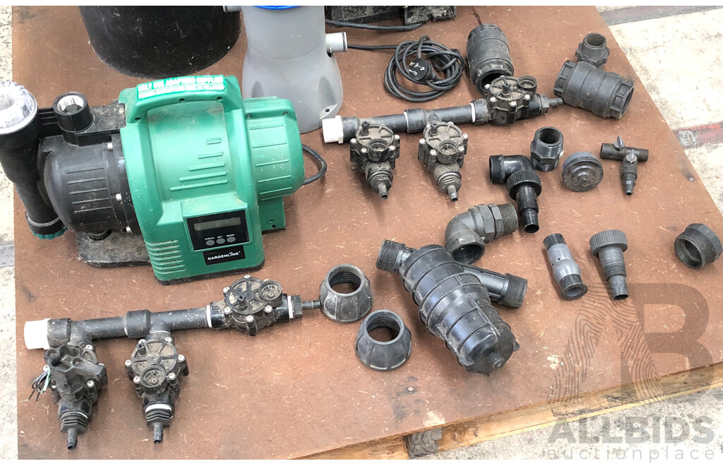 Garden/Pool Water Pumps and Filters with PVC Fittings