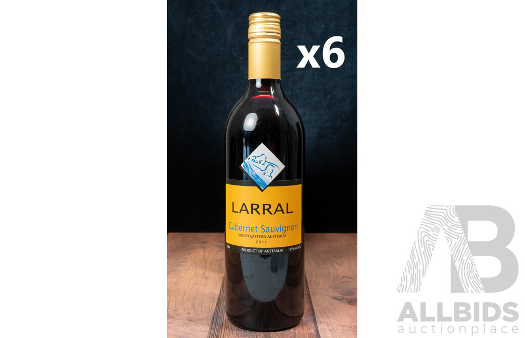 Larral Cabernet Sauvignon Vintage 2011 X 6