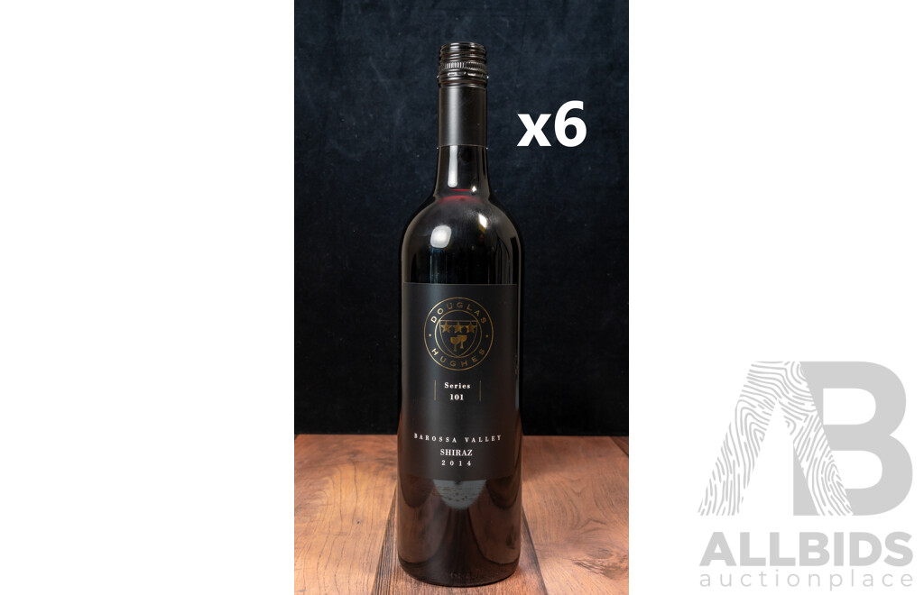 Douglad Hughes Series 101 Shiraz Vintage 2014 X 6