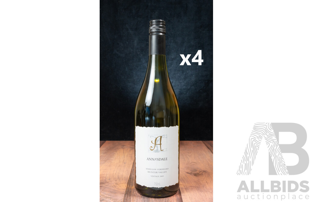 Annadale Semillon Verdelho Vintage 2009 X 4