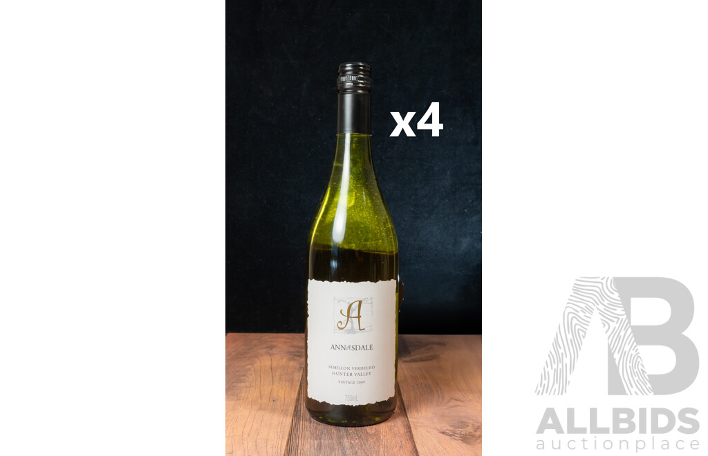 Annadale Semillon Verdelho Vintage 2009 X 4