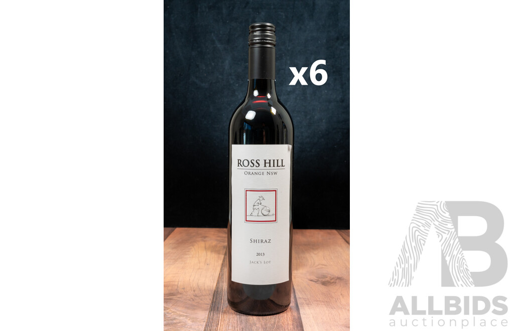 Ross Hill Jacks Lot Shiraz Vintage 2013 X 6