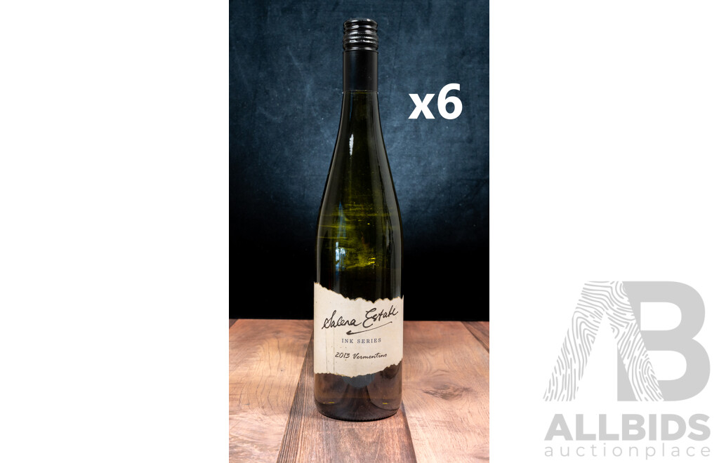 Salena Estate Ink Series Vermentino Vintage 2013 X 6