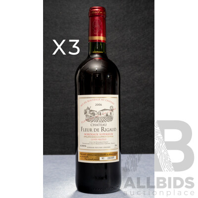 Chatau Fleur De Rigaud Cuvee Prestige X 3