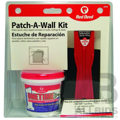 Red Devil Patch a Wall Kit (Pack of 6) - Lot of 2 Boxes - Total ORP $292-20