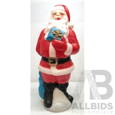 Illuminated Santa Claus Figurine(85cm Tall)