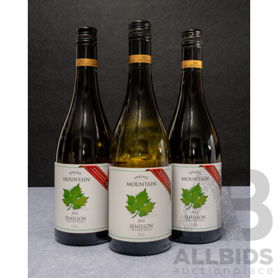 Sporing Mountain Semillon Vintage 2012