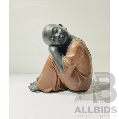 Composite Statue of a Young Monk