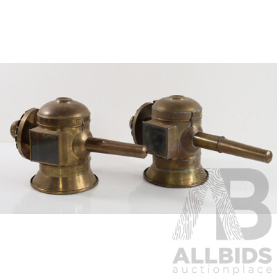 Pair of Reproduction Carriage Lanterns