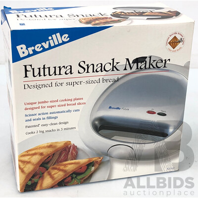 Breville Futura 1000 Watt Snack Maker - New