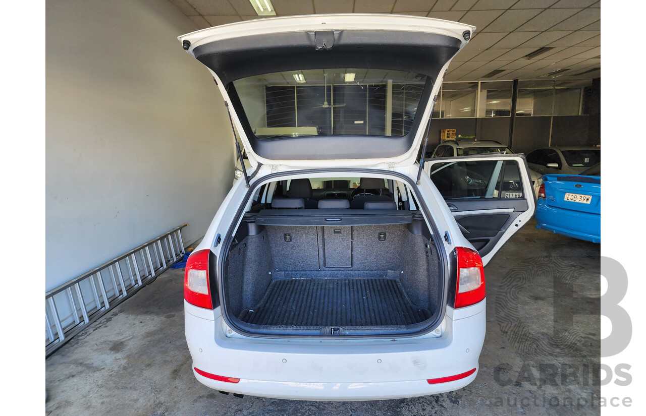 4/2013 Skoda Octavia TSI Ambition NE 4d Wagon White 1.4L