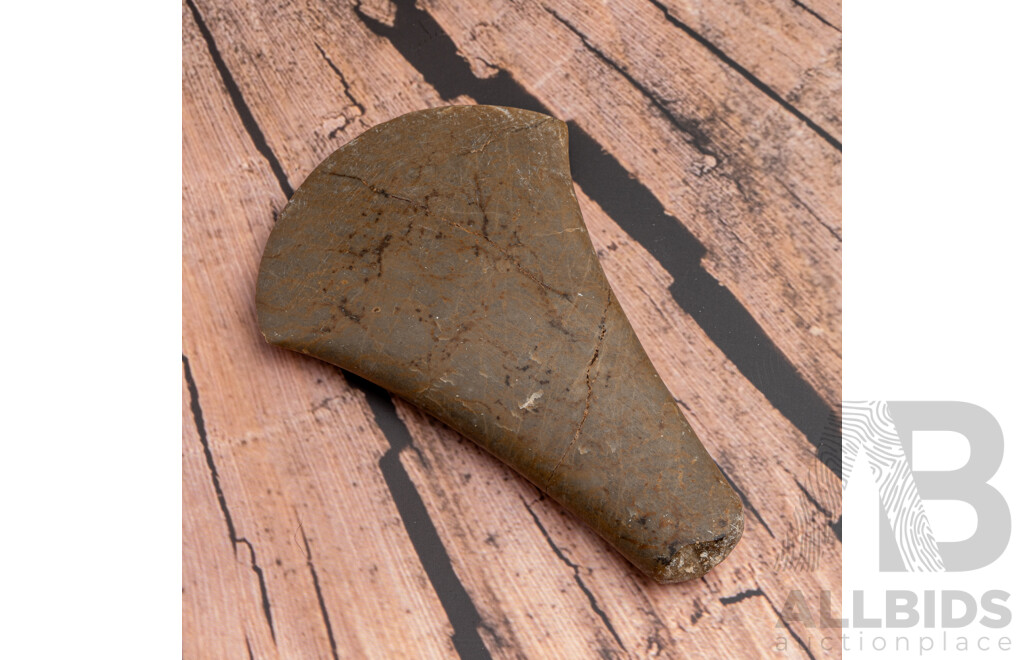 Fantastic Rare Early Bronze Age Quartzite Axe Head, Gilimanuk Bay, West Bali, Indonesia