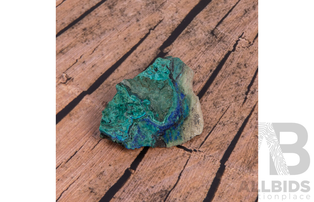 Malechite with Azurite Mineral Specimens in Collectors Frame Burra, SA, From V&C Chidley Collection