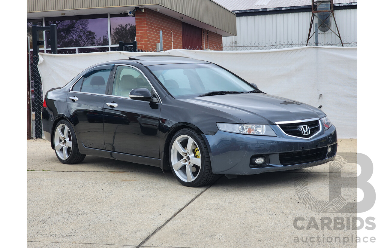 7/2005 Honda Accord EURO Luxury MY05 UPGRADE 4d Sedan Black 2.4L