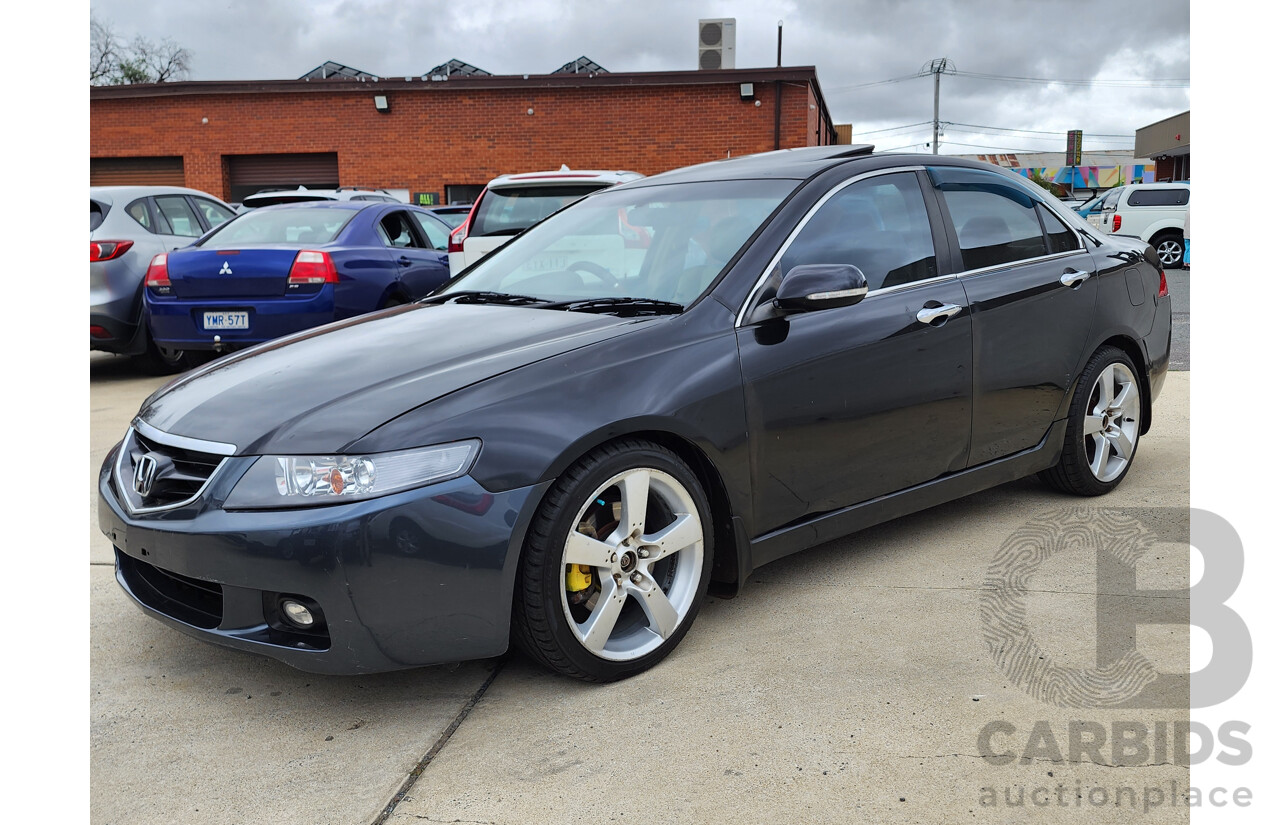 7/2005 Honda Accord EURO Luxury MY05 UPGRADE 4d Sedan Black 2.4L