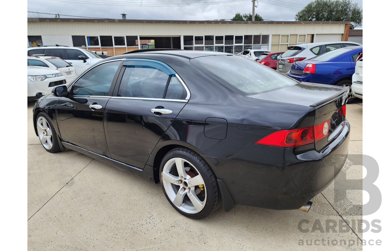 7/2005 Honda Accord EURO Luxury MY05 UPGRADE 4d Sedan Black 2.4L