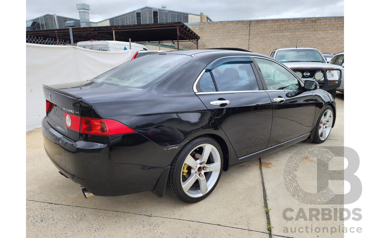 7/2005 Honda Accord EURO Luxury MY05 UPGRADE 4d Sedan Black 2.4L