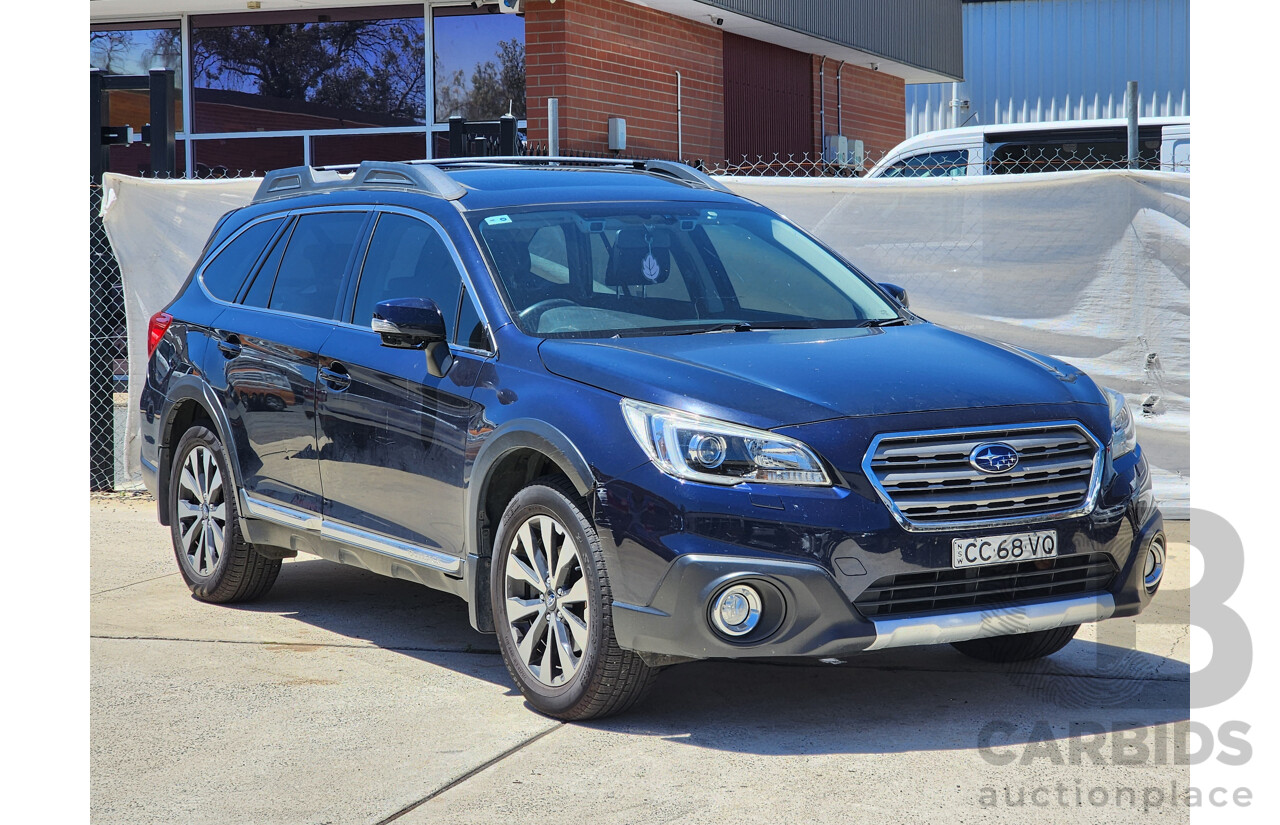 6/2015 Subaru Outback 3.6R MY15 4d Wagon Blue 3.6L