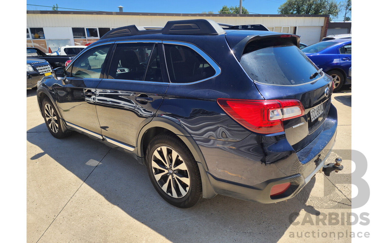 6/2015 Subaru Outback 3.6R MY15 4d Wagon Blue 3.6L