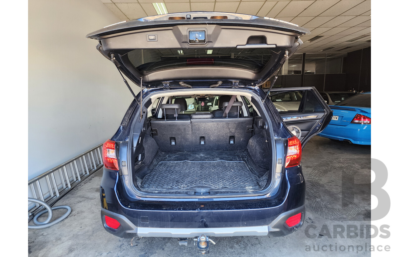 6/2015 Subaru Outback 3.6R MY15 4d Wagon Blue 3.6L