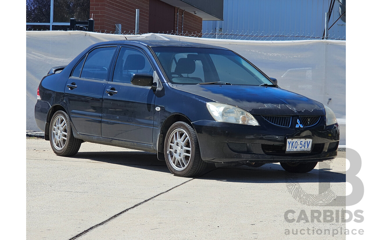 7/2006 Mitsubishi Lancer ES CH MY06 4d Sedan Black 2.0L