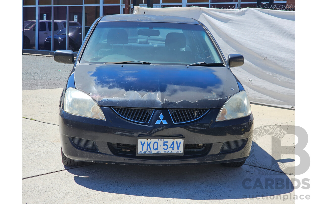 7/2006 Mitsubishi Lancer ES CH MY06 4d Sedan Black 2.0L