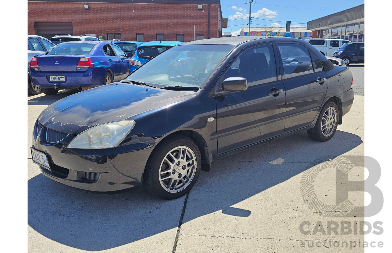 7/2006 Mitsubishi Lancer ES CH MY06 4d Sedan Black 2.0L