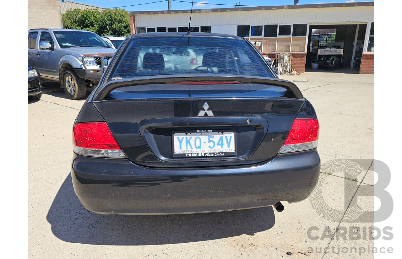 7/2006 Mitsubishi Lancer ES CH MY06 4d Sedan Black 2.0L