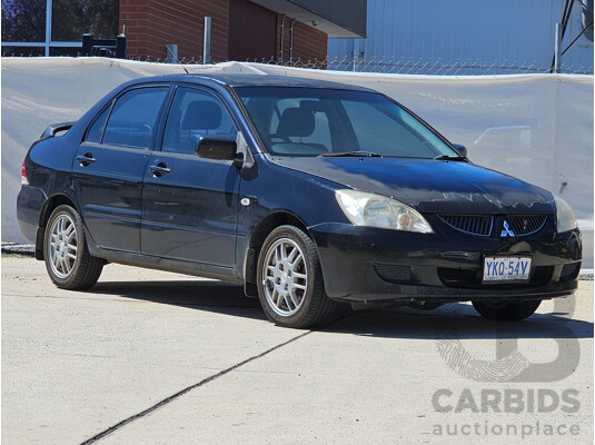 7/2006 Mitsubishi Lancer ES CH MY06 4d Sedan Black 2.0L