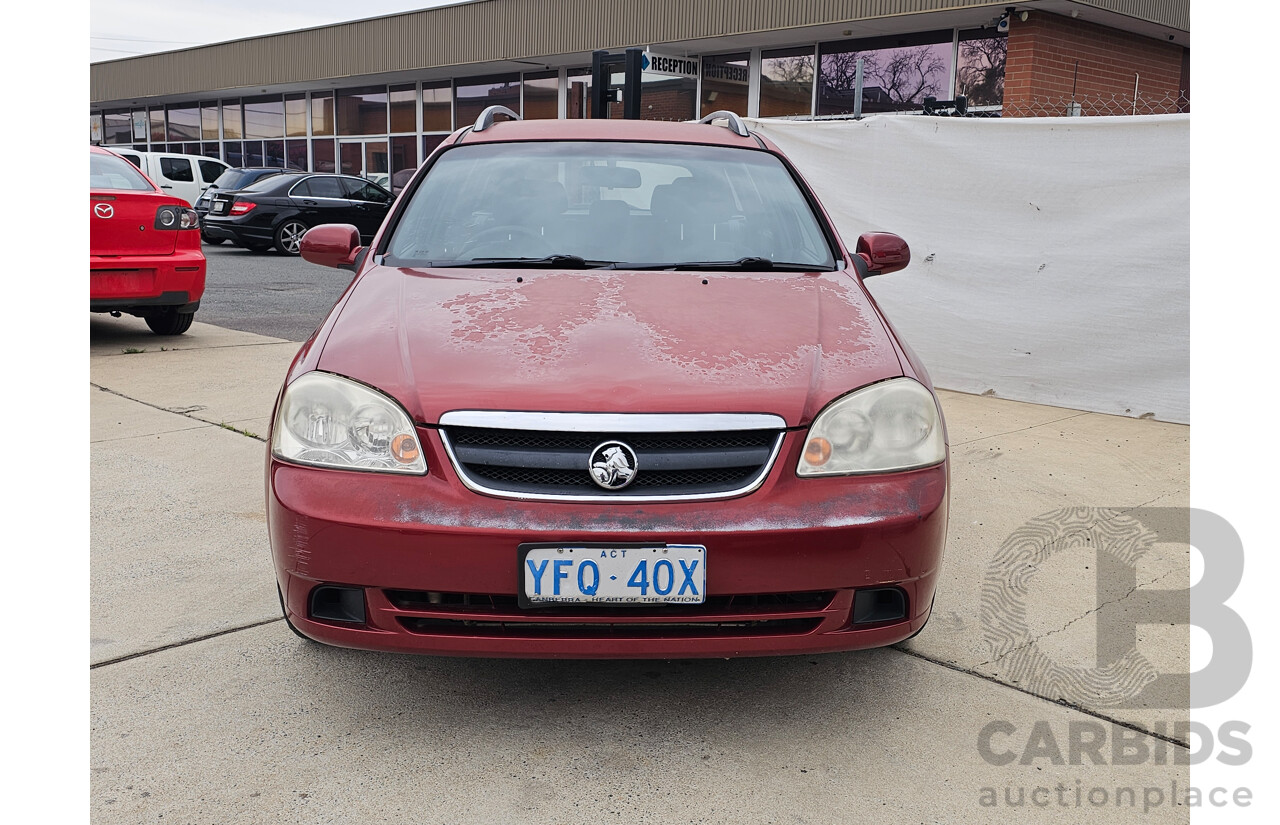 11/2008 Holden Viva  JF MY08 UPGRADE 4d Wagon Red 1.8L