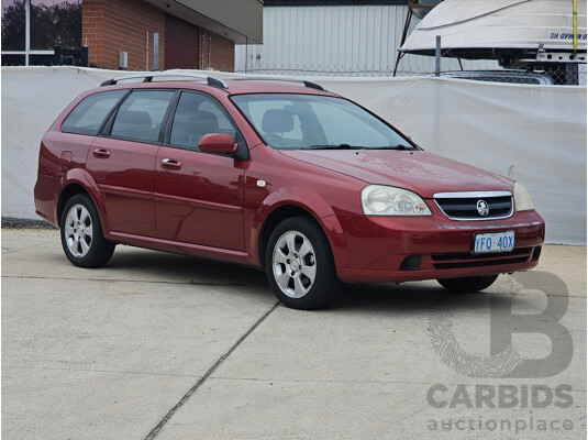 11/2008 Holden Viva  JF MY08 UPGRADE 4d Wagon Red 1.8L