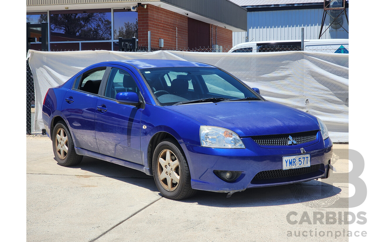 10/2007 Mitsubishi 380 ES DB SERIES II 4d Sedan Blue 3.8L