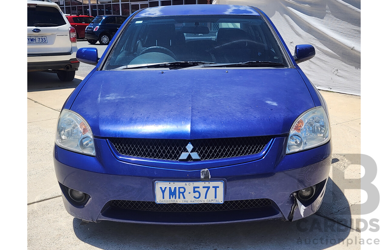 10/2007 Mitsubishi 380 ES DB SERIES II 4d Sedan Blue 3.8L