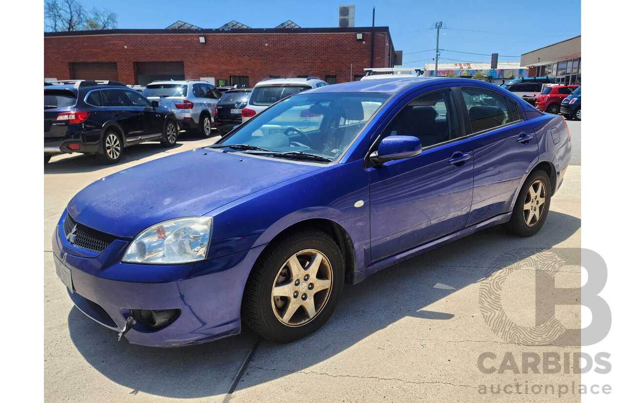 10/2007 Mitsubishi 380 ES DB SERIES II 4d Sedan Blue 3.8L