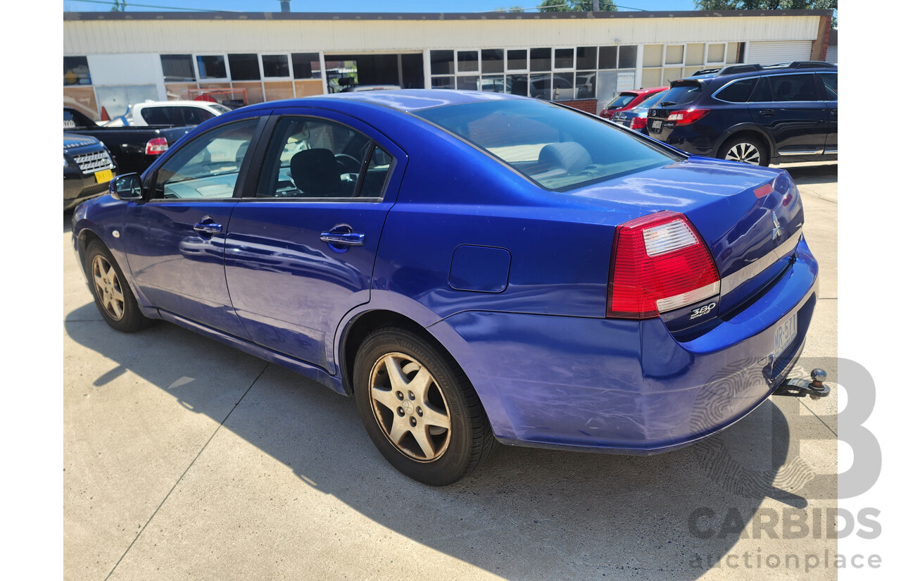 10/2007 Mitsubishi 380 ES DB SERIES II 4d Sedan Blue 3.8L