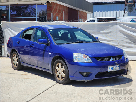 10/2007 Mitsubishi 380 ES DB SERIES II 4d Sedan Blue 3.8L