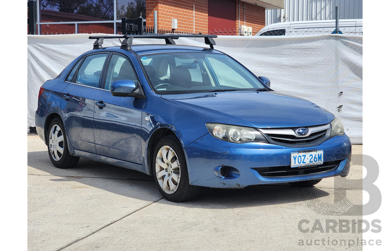 4/2010 Subaru Impreza R (awd) MY10 4d Sedan Blue 2.0L