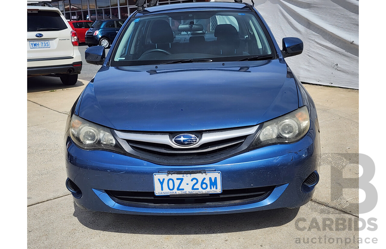 4/2010 Subaru Impreza R (awd) MY10 4d Sedan Blue 2.0L