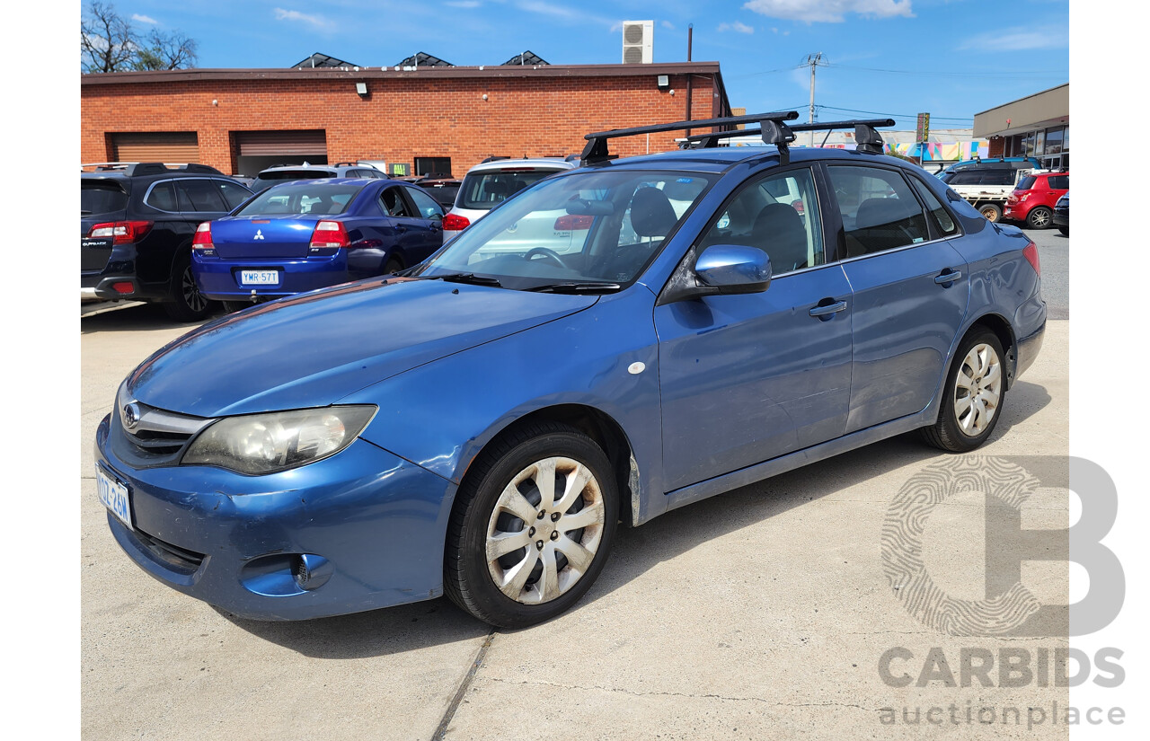 4/2010 Subaru Impreza R (awd) MY10 4d Sedan Blue 2.0L