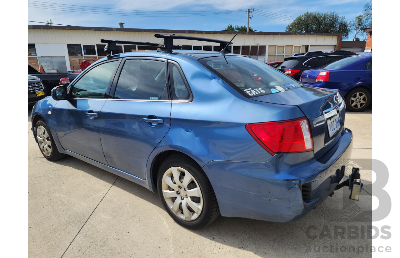 4/2010 Subaru Impreza R (awd) MY10 4d Sedan Blue 2.0L