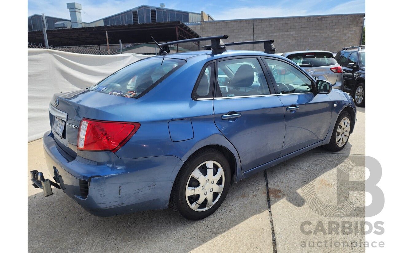 4/2010 Subaru Impreza R (awd) MY10 4d Sedan Blue 2.0L