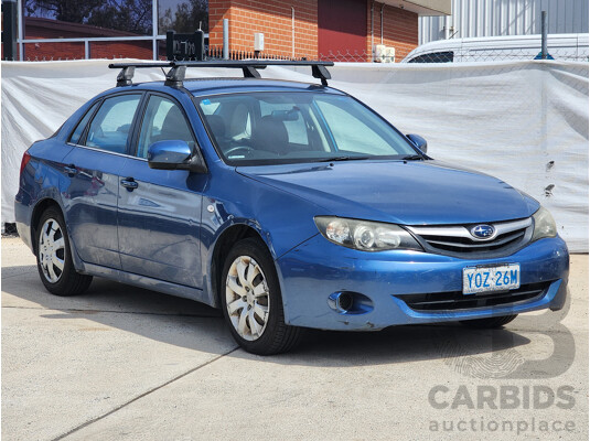 4/2010 Subaru Impreza R (awd) MY10 4d Sedan Blue 2.0L