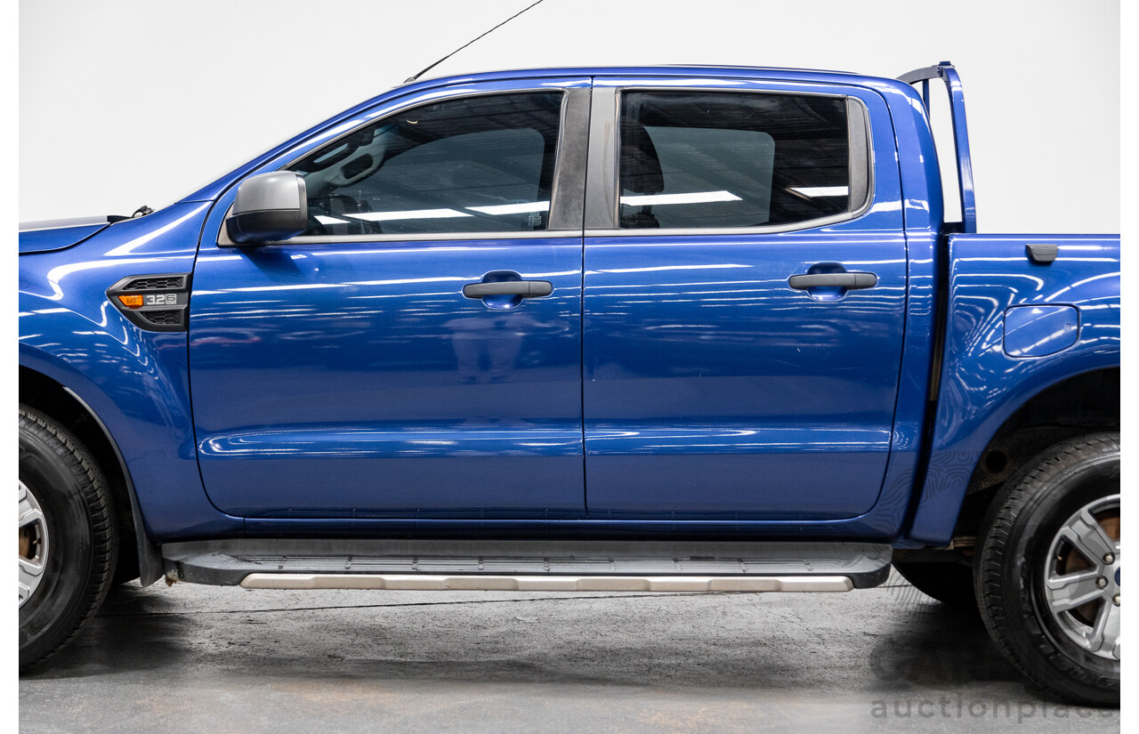 12/2015 Ford Ranger XLS 3.2 (4x4) PX MKII Dual Cab Utility Blue Turbo Diesel 3.2L